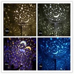 Starry Night Light, Planet Projector Earth Universe LED-valo Värikäs hinta ja tiedot | Lastenhuoneen valaisimet | hobbyhall.fi