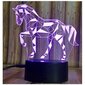 3D Illusion Night Light Lyhty Lasten koristelu Syntymäpäivälahja hinta ja tiedot | Lastenhuoneen valaisimet | hobbyhall.fi