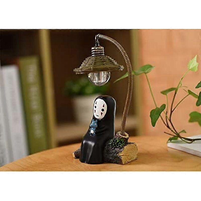 Spirited Away No Face Mies Yövalo Chi Hiro Pöytälamppu Miyazaki Hayao Anime Kaonashi Lasten Lahja Lasten Lelu hinta ja tiedot | Lastenhuoneen valaisimet | hobbyhall.fi