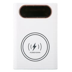 4x21700 akun virtapankkikotelo Pikalataus 22,5 W DIY Power Bank Box 15 W langaton lataus 21700 akkukotelo puhelimelle valkoinen hinta ja tiedot | Puhelimen laturit | hobbyhall.fi