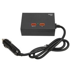 360 W 12 V 24 V tupakansytytinsovitin QC3.0 pikalataus, 3 pistorasiaa auton virtalähteen jakaja USB-porteilla hinta ja tiedot | Puhelimen laturit | hobbyhall.fi