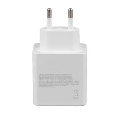 65 W USB C -puhelinlaturi Dual Type C Yksi USB-portti EU-pistoke 100?240V Universal USB C -seinälaturi kannettaville puhelimille hinta ja tiedot | Adapterit | hobbyhall.fi