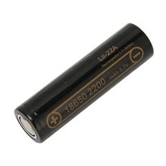 4 kpl 18650 ladattava litiumakku 3,7 V 2200 mAh Kevyt ympäristöystävällinen monisuoja-akku MP3:lle hinta ja tiedot | Adapterit | hobbyhall.fi