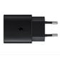 Tyyppi C 25W PD Laturi 25W Kännykkälaturi Samsung Note 20 Puhelimelle EU Plug Black hinta ja tiedot | Adapterit | hobbyhall.fi