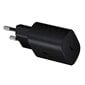 Tyyppi C 25W PD Laturi 25W Kännykkälaturi Samsung Note 20 Puhelimelle EU Plug Black hinta ja tiedot | Adapterit | hobbyhall.fi