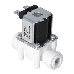 Muovinen sähköinen solenoidiventtiili 3/8 tuuman pikaliitin Normaalisti suljetut solenoidiventtiilit DC24V hinta ja tiedot | Putkiliittimet ja venttiilit | hobbyhall.fi