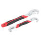 2 kpl Magic Wrench Set Kaksipäinen jakoavain Monitoimiset yleiskäyttöiset jakoavainkäsityökalut hinta ja tiedot | Kiinnitystarvikkeet | hobbyhall.fi