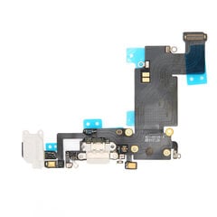 Latausporttimoduuli USB-latausportti Telakointiliitin Mikrofoni Kuulokkeet Flex-kaapelimoduuli IPhone 6S PlusWhite -puhelimelle hinta ja tiedot | Puhelimen laturit | hobbyhall.fi