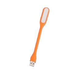 Kannettava USB 5V LED-lukulamppu Kotitalouksien säädettävä miniyövalo Power Bank -kannettavalle Oranssille hinta ja tiedot | Puhelimen laturit | hobbyhall.fi