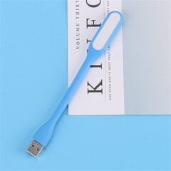 Kannettava USB 5V LED-lukulamppu Kotitalouksien säädettävä mini yövalo Power Bank -kannettavalleLight Blue hinta ja tiedot | Puhelimen laturit | hobbyhall.fi