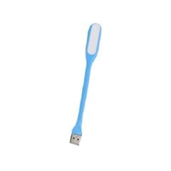 Kannettava USB 5V LED-lukulamppu Kotitalouksien säädettävä mini yövalo Power Bank -kannettavalleLight Blue hinta ja tiedot | Puhelimen laturit | hobbyhall.fi