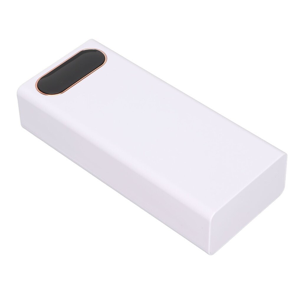 L16 16x18650 DIY Power Bank 2 USB-lähtöparistokotelo LCD-näytöllä ja Micro Type C -tuloportilla White hinta ja tiedot | Puhelimen laturit | hobbyhall.fi