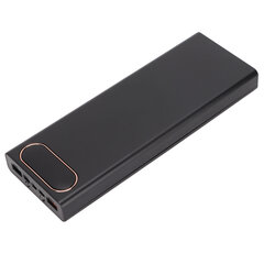 L10 22,5W 10x18650 hitsaamaton akun säilytyslaatikko LCD-näyttö DIY Power Bank KitBlack hinta ja tiedot | Puhelimen laturit | hobbyhall.fi