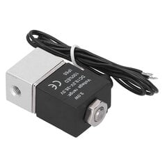 G1/8 tuuman pneumaattinen solenoidiventtiili 2-asentoinen 2-tieliitäntä alumiiniseos Vakaa suorituskyky DC24V hinta ja tiedot | Putkiliittimet ja venttiilit | hobbyhall.fi