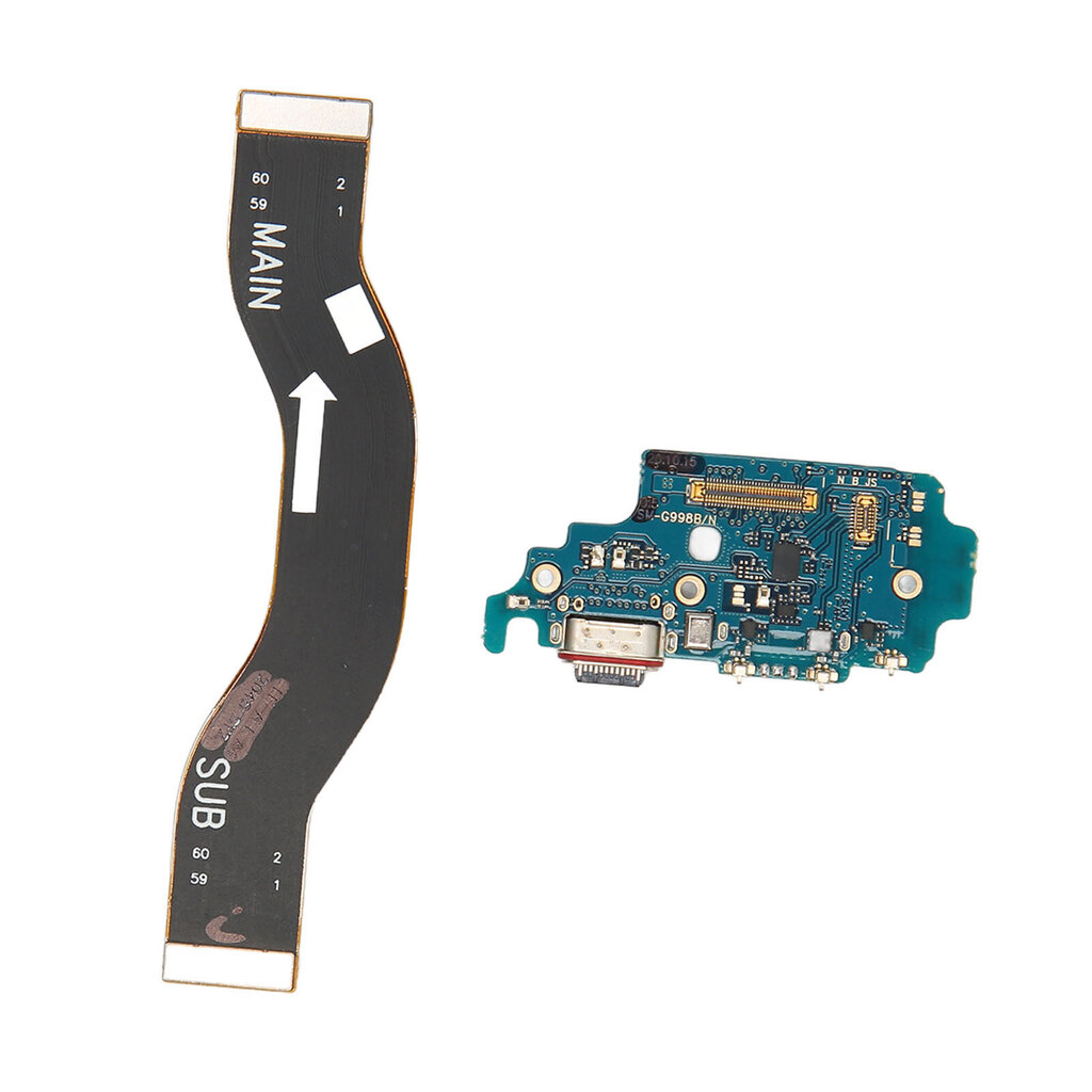 Latausportin vaihto Galaxy S21 Ultra 5G G998B EU-versiolle PCB USB C -telakointiliitin Flex-kaapelin korjausosa työkalusarjalla hinta ja tiedot | Puhelimen osat ja korjaustyökalut | hobbyhall.fi