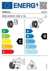 PIRELLI P Zero Winter 285/40 20 108V hinta ja tiedot | Talvirenkaat | hobbyhall.fi