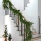 Keinotekoiset Norfolkin mäntyseppeleet, Real Touch Winter Pine Garland, Green Artificial Greenery Garland (6 FT) hinta ja tiedot | Joulukoristeet | hobbyhall.fi