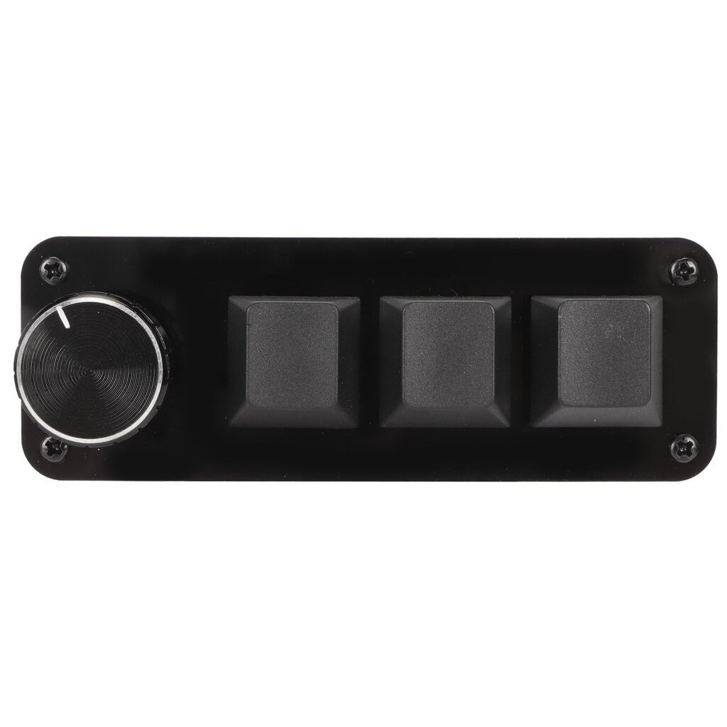 Mini 3 Key Näppäimistö Nupilla Mukautettu ohjelmointi Hot Swappable Blue Switch Makromekaaninen näppäimistö pelaamiseen hinta ja tiedot | Näppäimistöt | hobbyhall.fi