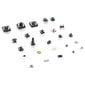 Kosketusnäppäinkytkimet 25 arvoa 12V 50mA Micro Momentary Tact Assortment Kit 125 kpl hinta ja tiedot | Kytkimet ja pistorasiat | hobbyhall.fi