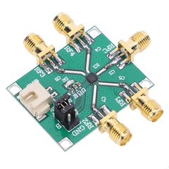 RF-kytkinmoduuli, yksinapainen 4 heitto heijastamaton elektroniikkakomponentti HMC7992 0,1-6 GHz hinta ja tiedot | Kytkimet ja pistorasiat | hobbyhall.fi