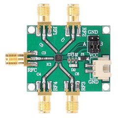 RF-kytkinmoduuli, yksinapainen 4 heitto heijastamaton elektroniikkakomponentti HMC7992 0,1-6 GHz hinta ja tiedot | Kytkimet ja pistorasiat | hobbyhall.fi