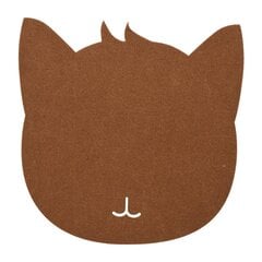 Cat Shape Antistaattiset huovat Pöytä Hiirimatto Toimisto Pölytiivis Pöytäalustat Kahvi hinta ja tiedot | Kannettavien tietokoneiden lisätarvikkeet | hobbyhall.fi