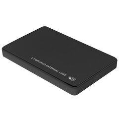 2,5 tuuman mobiilikiintolevyn ulkoinen kotelo ABS 5Gbps Transmission HDD Box USB3.0 SATABlack hinta ja tiedot | Kannettavien tietokoneiden lisätarvikkeet | hobbyhall.fi