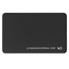 2,5 tuuman mobiilikiintolevyn ulkoinen kotelo ABS 5Gbps Transmission HDD Box USB3.0 SATABlack hinta ja tiedot | Kannettavien tietokoneiden lisätarvikkeet | hobbyhall.fi