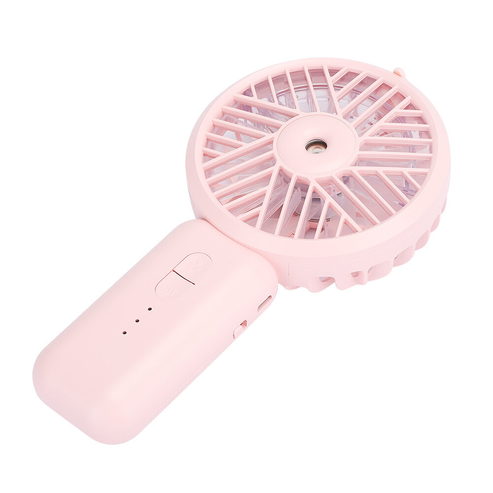 Kädessä pidettävä lataus pieni tuuletin, kostutus Mini USB kannettava pöytäpöytä yöpöytä Universal Pink 178 x 92 x 40 mm hinta ja tiedot | Kannettavien tietokoneiden lisätarvikkeet | hobbyhall.fi