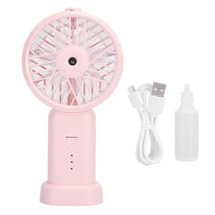 Kädessä pidettävä lataus pieni tuuletin, kostutus Mini USB kannettava pöytäpöytä yöpöytä Universal Pink 178 x 92 x 40 mm hinta ja tiedot | Kannettavien tietokoneiden lisätarvikkeet | hobbyhall.fi