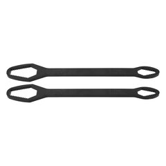 2 kpl Universal Wrench Star kaksipäiset itsekiristyvät säädettävät työkalut 8?22mm 260mm pitkä H (musta elektroforeesi) hinta ja tiedot | Kiinnitystarvikkeet | hobbyhall.fi