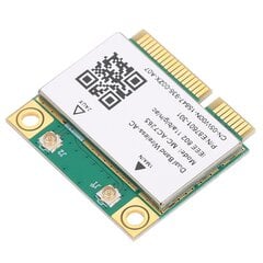 Verkkokortti Mini PCI?E Gigabit Dual?Band Bluetooth 4.2 Wireless Wifi MC?AC7265 hinta ja tiedot | Kannettavien tietokoneiden lisätarvikkeet | hobbyhall.fi