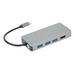 Keskitinsovitin TypeC – HDMI-kaapeli VGA-muunnin USB B0504 kotitoimiston näytölle hinta ja tiedot | Kannettavien tietokoneiden lisätarvikkeet | hobbyhall.fi