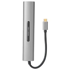 USB-sovitin 9 in 1 Type?C - HDMI Audio VGA USB3.0 -telakointiasema Tietokonetarvikkeet V161B hinta ja tiedot | Kannettavien tietokoneiden lisätarvikkeet | hobbyhall.fi