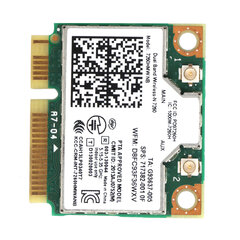 Langaton Mini PCIE Wifi-kortti, kaksitaajuinen 300 Mbps 2,4 G/5 GHz kannettaville tietokoneille 7260HMW NB hinta ja tiedot | Kannettavien tietokoneiden lisätarvikkeet | hobbyhall.fi