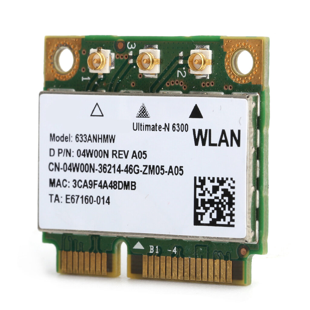 Langaton verkkokortti DualBand PCIE Wifi-sovitin Acer/ASUS/Dell Samsung -tietokoneeseen hinta ja tiedot | Kannettavien tietokoneiden lisätarvikkeet | hobbyhall.fi