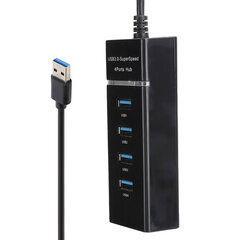 1–4 USB 3.0 -keskitin uros-naaras USB-jatkokaapelin jakaja kannettavalle tietokoneelle hinta ja tiedot | Kannettavien tietokoneiden lisätarvikkeet | hobbyhall.fi