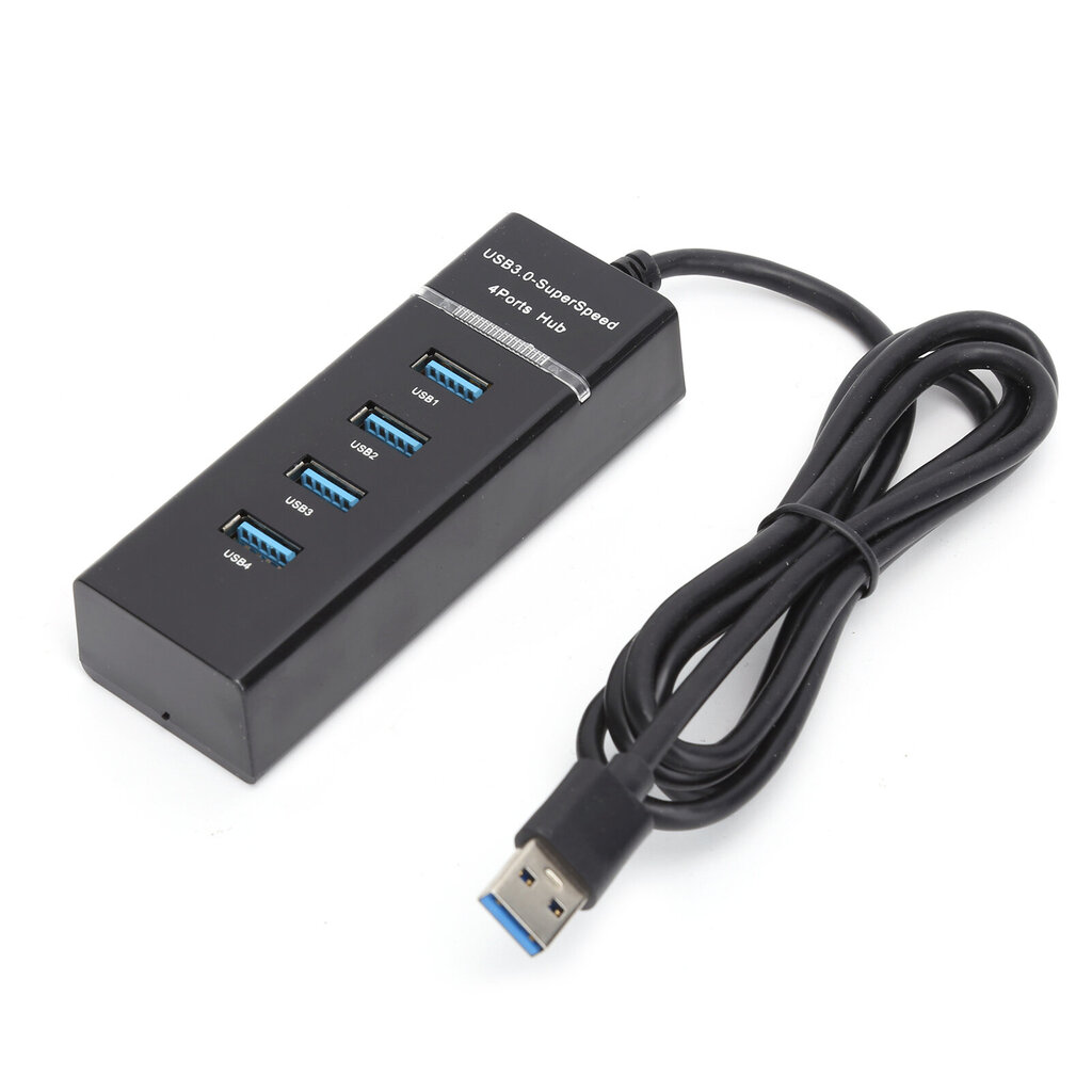 1–4 USB 3.0 -keskitin uros-naaras USB-jatkokaapelin jakaja kannettavalle tietokoneelle hinta ja tiedot | Kannettavien tietokoneiden lisätarvikkeet | hobbyhall.fi