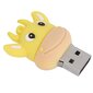 U-levy USB-muistitikku Pendrive Lahjatietotallennus Memory Stick Tietokonetarvikkeet Sarjakuva Cow16GB hinta ja tiedot | Kannettavien tietokoneiden lisätarvikkeet | hobbyhall.fi