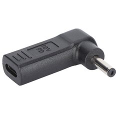 Sovitin Type C USBC suorakulmioon DC 65W 90 asteen kulmassa PD-emulaattori kannettavalle tabletille 4,0x1,35 mm hinta ja tiedot | Kannettavien tietokoneiden lisätarvikkeet | hobbyhall.fi