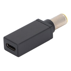 USB–DC-sovitin, suora pää TypeC naaras–DC 7,9x5,5 mm uros 20 V tietokonetarvikkeet kannettavalle tietokoneelle hinta ja tiedot | Kannettavien tietokoneiden lisätarvikkeet | hobbyhall.fi