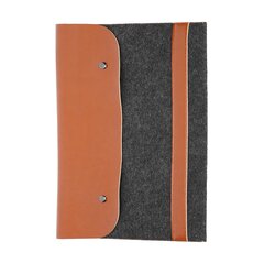 Laptop Sleeve Flip Type Suojaava kaksikerroksinen huopamikrokuituinen tietokonelaukku MacBook Air/Pro 13 tuuman malleille ruskea hinta ja tiedot | Kannettavien tietokoneiden lisätarvikkeet | hobbyhall.fi