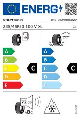 GRIPMAX Stature M/S 235/45 20 100V hinta ja tiedot | Talvirenkaat | hobbyhall.fi