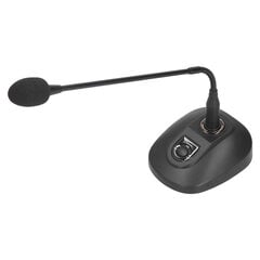 Langallinen Gooseneck MicroPhone Desktop Conference Cardioid osoitusmikrofoni lähetykseen US Plug 100?240V hinta ja tiedot | Kannettavien tietokoneiden lisätarvikkeet | hobbyhall.fi