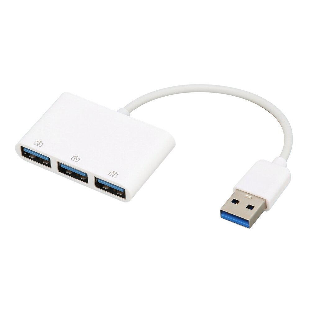 USB 2.0 HUB Kannettava Ultraohut Plug and Play Hot Swap High Speed Wide Yhteensopivuus USB-jakaja pöytätietokoneille hinta ja tiedot | Kannettavien tietokoneiden lisätarvikkeet | hobbyhall.fi