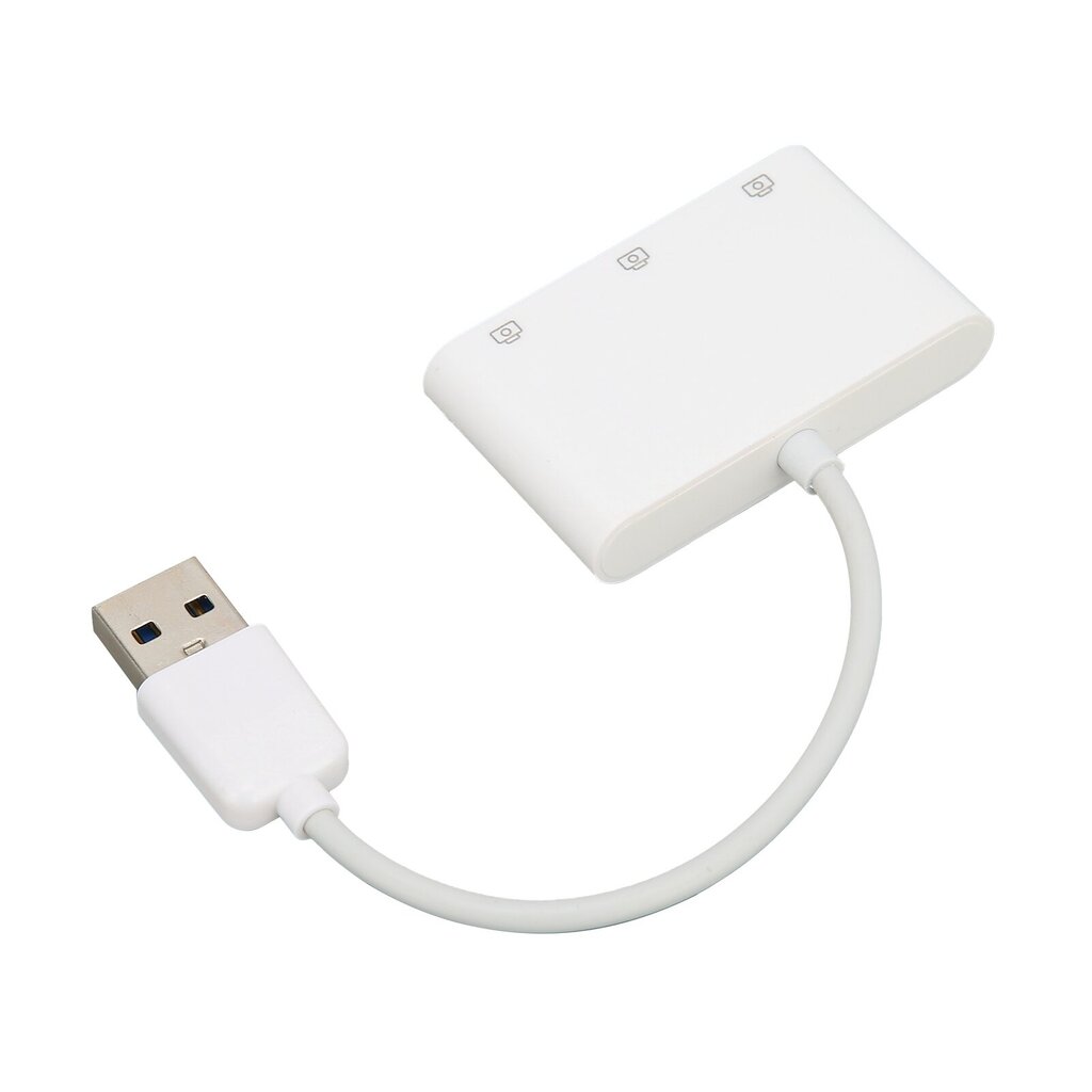 USB 2.0 HUB Kannettava Ultraohut Plug and Play Hot Swap High Speed Wide Yhteensopivuus USB-jakaja pöytätietokoneille hinta ja tiedot | Kannettavien tietokoneiden lisätarvikkeet | hobbyhall.fi