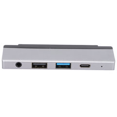 Laajennustelakka Type C - High Definition Multimedia Interface 5 In 1 USB 3.0 Hub -telakointiasema hinta ja tiedot | Kannettavien tietokoneiden lisätarvikkeet | hobbyhall.fi