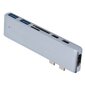 Telakointiasema 7 in 2 Silver Mini USB 3.1 Multiport Docking Station Hub Macbookille hinta ja tiedot | Kannettavien tietokoneiden lisätarvikkeet | hobbyhall.fi