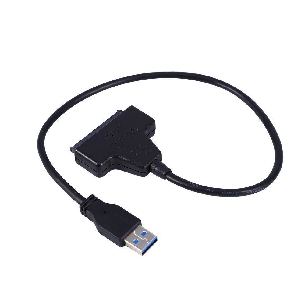 USB 3.0 - SATA 22-nastainen virtalähdekaapeli 2,5 HDD SDD -kiintolevyasemalle hinta ja tiedot | Kannettavien tietokoneiden lisätarvikkeet | hobbyhall.fi