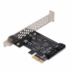 PCI?E-kortit PCI Express - SATA 3.0 2-porttiset SATA III 6Gbps -laajennussovitinlevyt hinta ja tiedot | Kannettavien tietokoneiden lisätarvikkeet | hobbyhall.fi